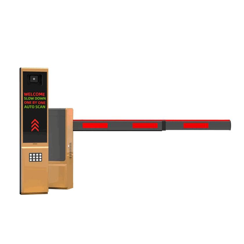 Eco-Friendly Industrial Solar-Powered High-Speed Traffic Barrier Gate - Smart Renewable Energy Vehicle Access Control & Boom Gate System