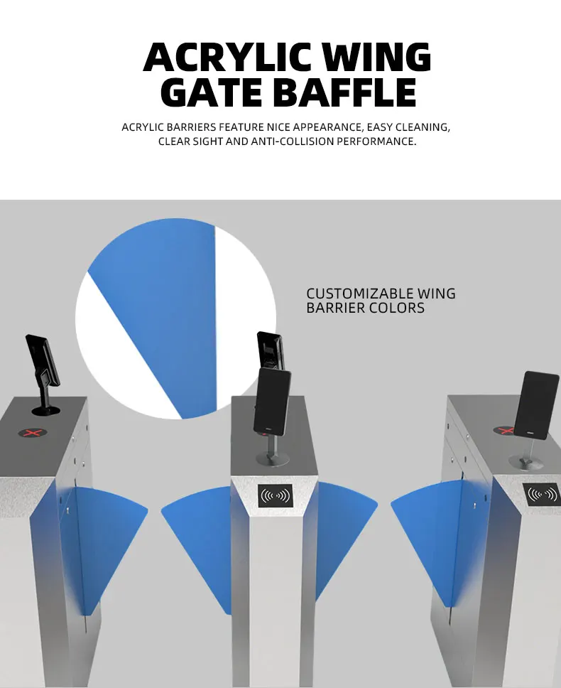 Integrated facial recognition and proximity card turnstile machine SG