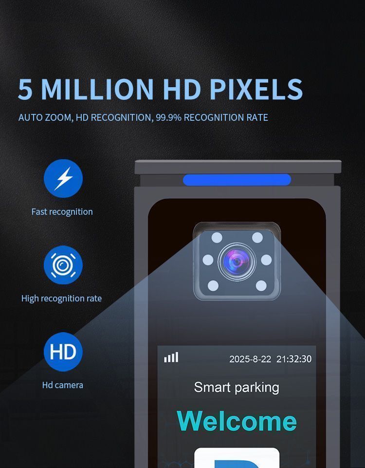 High-definition license plate recognition camera assembly line