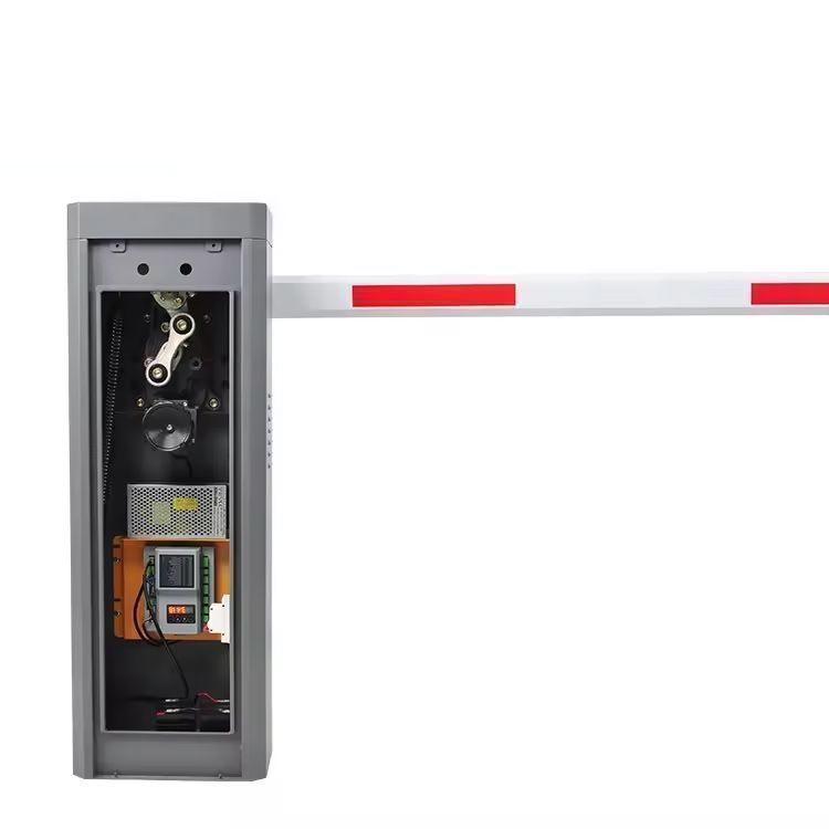 Technical wiring diagram of Baroxon boom gate system for Singapore facilities