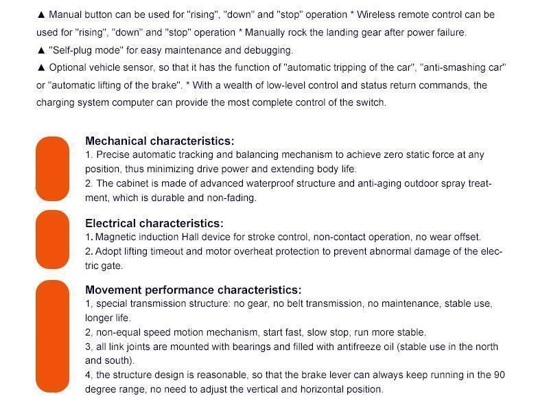 Baroxon industrial automatic barrier gate structure for international commercial complexes