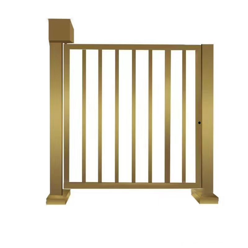 Baroxon Ba-G21 heavy-duty pedestrian swing barrier gate for outdoor security Singapore