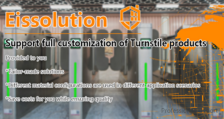 Baroxon stainless steel tripod turnstile for corporate office building security deployment in Singapore