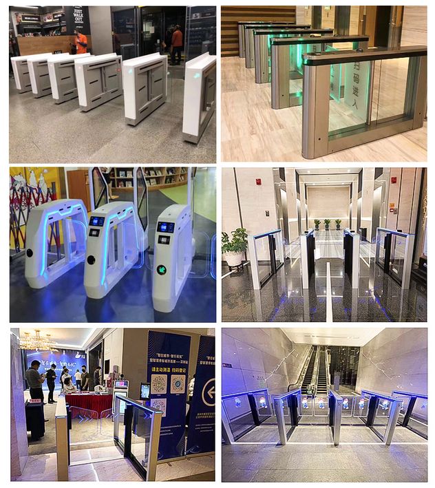 Public transit station and commercial facility turnstile implementation Singapore