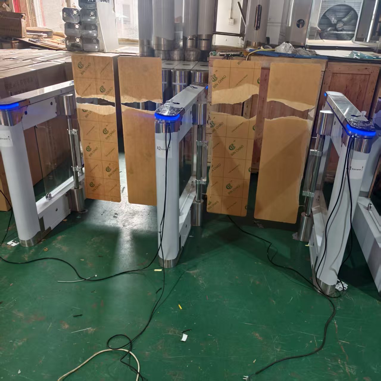 Sleek turnstile shell design Singapore