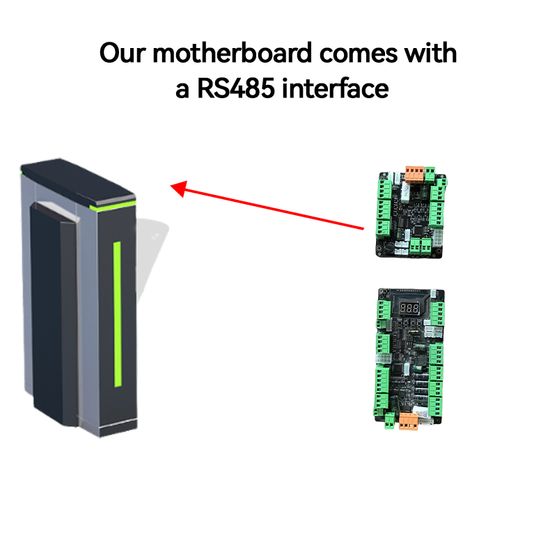 Advanced Motherboard Module for RS485 Security Gate Access Control
