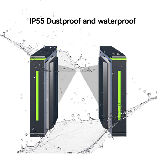 IP55 waterproof standard barrier gate for external entries
