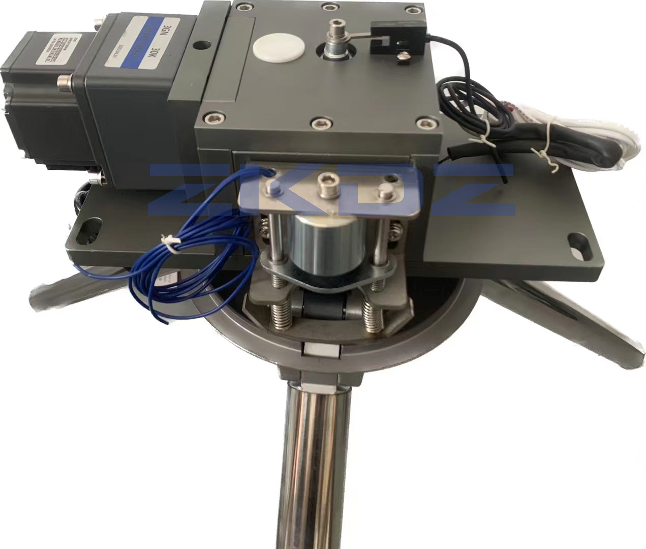 Full-automatic motor drive for facial sensor and smart card access control gates