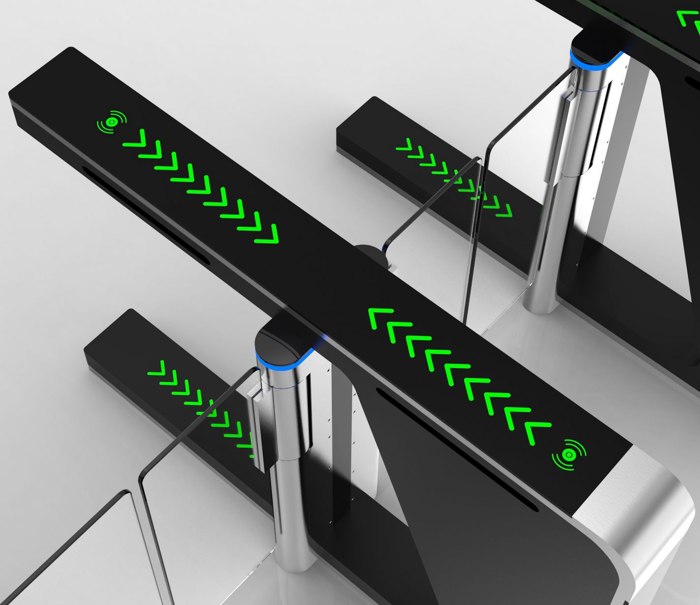 Baroxon industrial grade turnstile entrance system optimized for Singapore enterprises