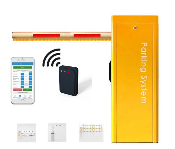 Wireless radar loop detector replacement for automatic parking boom gate in Singapore commercial properties