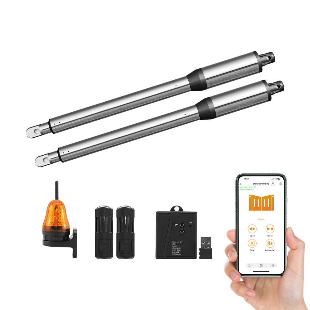 High-quality Baroxon steel arm swing gate motor for Singapore residential properties