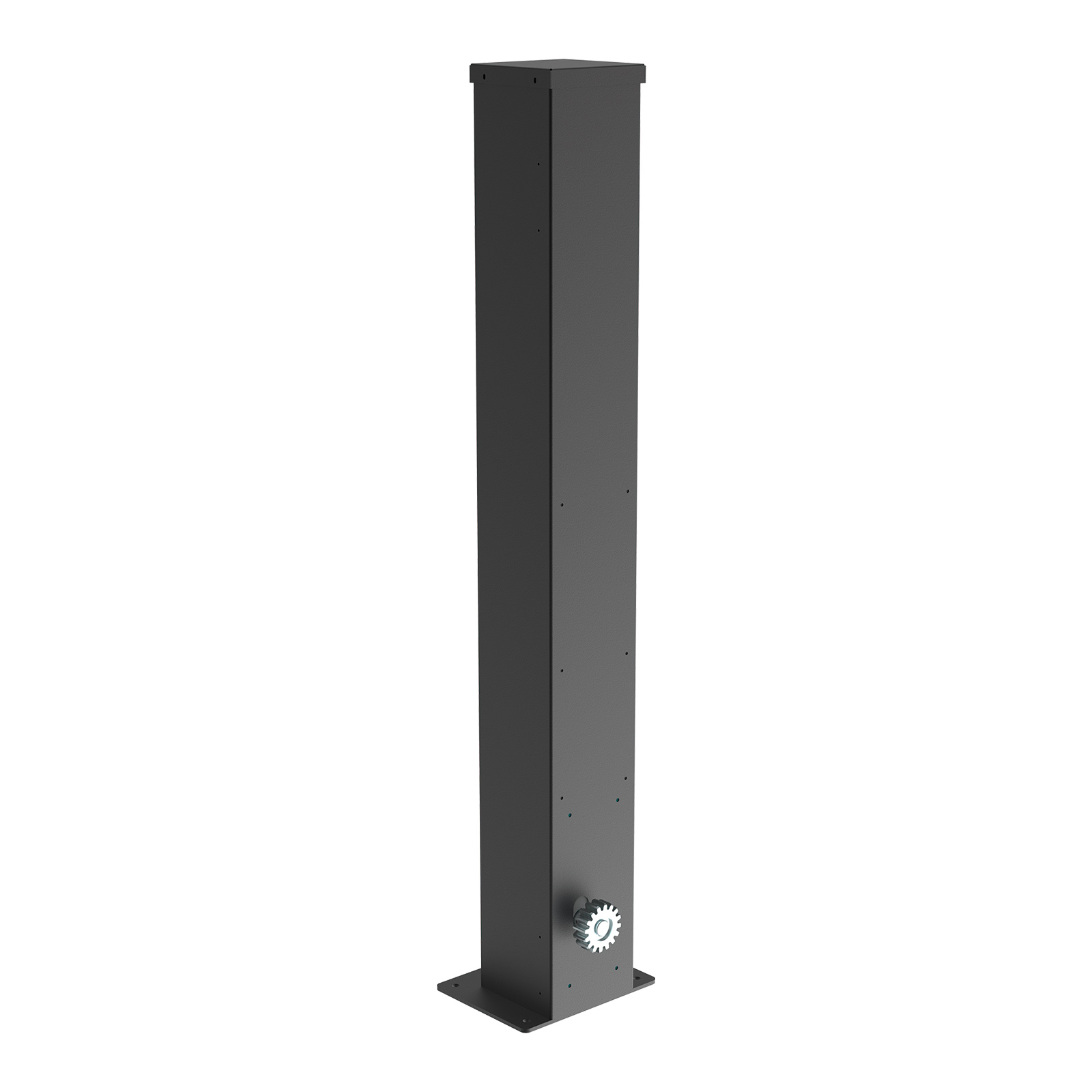 Advanced gate automation control module featuring rolling code security remote system