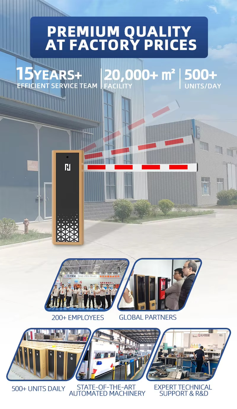 IP55 rated heavy duty security access barrier gate equipment